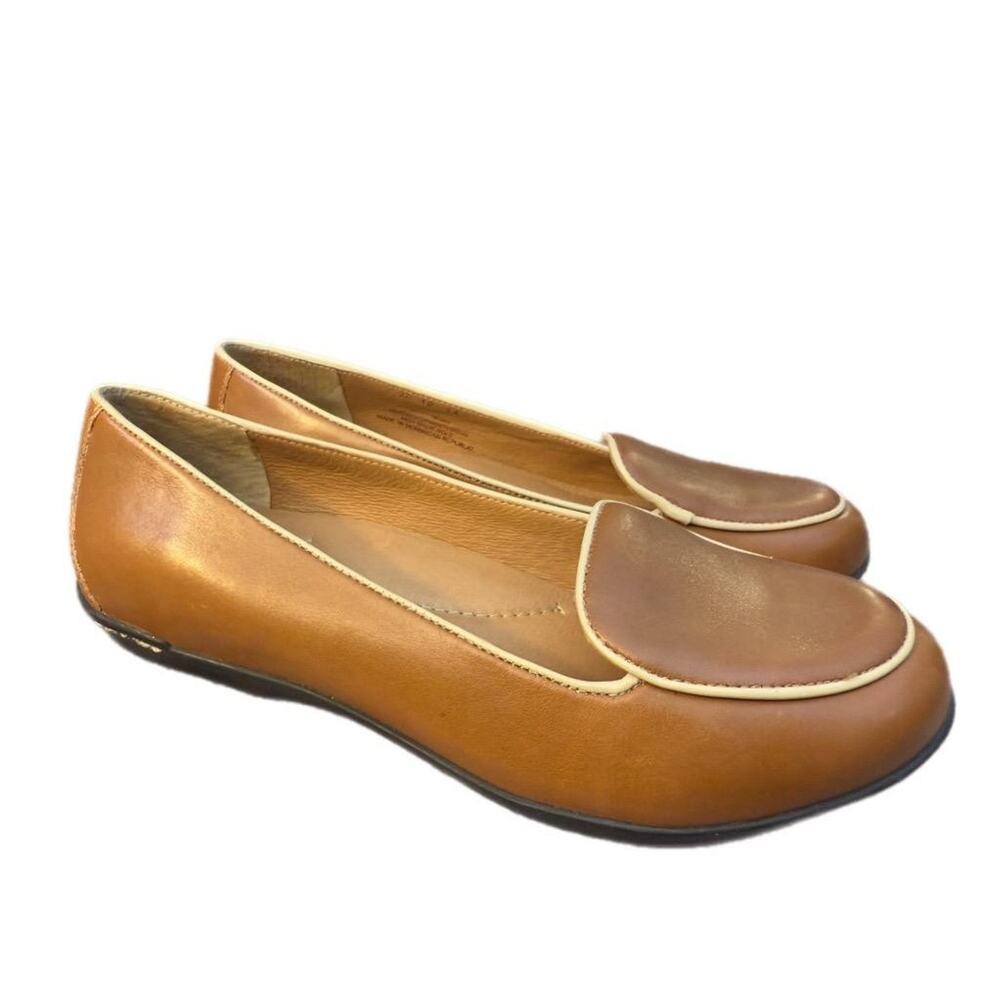 Dansko Natascia Brown Leather Loafer Women size 37 US 7